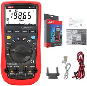 UNI-T UT61E Digital Multimeter Auto Range True RMS Peak Value RS232 REL AC/DC Amperemeter