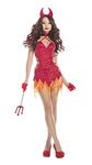 Starline Flaming Diva Fancy Dress Costume Women's Large