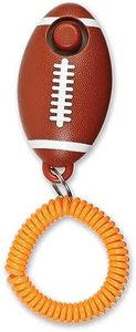 Brightkins Smarty Pooch Football Training Clicker - Dog Enrichment Toys, Accessories for Smart Dogs, Gift for Puppies