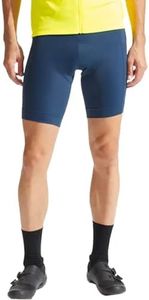 PEARL IZUMI Padded Bike Shorts for Men, 9" Quest Cycling Shorts, Breathable & Moisture-Wicking with Reflective Elements., Navy, X-Large