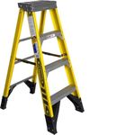 Werner 7304 375-Pound Duty Rating Type IAA Fiberglass Stepladder, 4-Foot