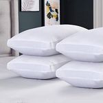 Silentnight Airmax Super Support Firm Pillows 4 Pack – Firm Support Bed Pillows with Foam Core Breathable Cooling Cool Pillows Pack of 4 – Super Supportive and Hypoallergenic – 4 Pack