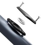 GRAPID Bike Mount for Apple AirTag - Fits Universally - incl. Security Screws & Tools - Theft Protection - Splash-Proof - Only 0.39in Thick