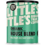 Little's Organic House Blend Instant Coffee, 500g Tin - Premium Instant Coffee, Rich & Smooth - Vegan Friendly, Low Calories, No Added Sugar