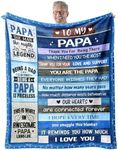 Papa Blanket Gift for Papa for Fart