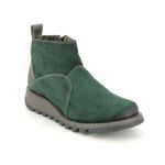 Fly London Women's SELY918FLY Ankle Boot, Forest Green/Diesel, 8 UK