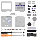 IPS Ready Upgraded eXtremeRate Classic SNES Style Custom Replacement Housing Shell for Gameboy Advance SP GBA SP – Compatible with Both IPS & Standard LCD – Console & Screen NOT Included