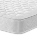 Extreme Comfort Cooltouch Ortho-Shell Hybrid Memory Foam & Pinna-Coil Bonnell Innerspring Memory Foam Mattress Plush Feel, White, 18cms Deep, 3ft Single Mattress - 90cm by 190cm)