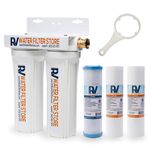 Essential RV Water Filter System with Hose Fittings - Premium RV Water Filtration System with Cyst Removal