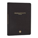 Productivity Planner 2024 - Intelligent Change Productivity Tools for Time-Management and Mindfulness, Daily To-Do List, A5 Undated Quarterly Planner (Black)