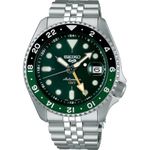 SEIKO Analog Green Dial Men's Stainless Steel Watch-SSK035K1