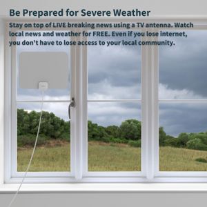 Mohu Leaf Indoor TV Antenna – HDTV, Compact, Easy Install