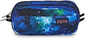 JANSPORT Large Accessory Pouch, Large Pouch, 1.3 L, 11 x 23 x 7.5 cm, Cyberspace Galaxy