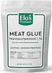 Transglutaminase-TG (50g) by Elo's Premium| Packaged In Canada| 100% All-Natural Meat Binding Enzymes| Non-GMO, Vegan, Non-MSG, & Keto| Food Grade Transglutaminase (Meat Glue) for Binding Poultry, Beef, Fish, Pork, & More