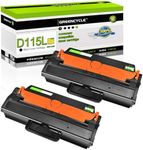 greencycle 2 Pack MLT-D115L D115L Black High Yield Toner Cartridge Compatible for Samsung Xpress SL-M2830DW SL-M2880FW SL-M2670 SL-M2620 SL-2620ND SL-2820DW SL-2820ND M2670FN M2670N M2870FD M2870FW