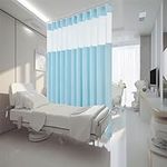 Cniuyhi 9x8ft Hospital Curtains wit