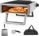 Pizza Oven, 12" Pizza Oven Outdoor, Gas Pizza Ovens for Outside, Camping, Ideal for Kitchen and Party Cooking