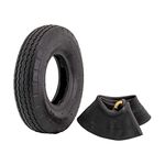 Marathon 2.80/2.50-4" Pneumatic (Air Filled) Hand Truck/Utility Cart Tire and Inner Tube