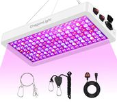 2024 Newest BW2000 LED Grow Lights Double Chips Full Spectrum with 3-Metre Cable for Greenhouse and Indoor Plant Veg and Flower Growing[White]