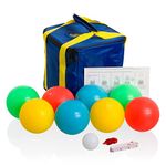 Playaboule 4 Color Competion 107mm Balls Multi Func Glow in The Dark LED Day Night Lighted Bocce Ball Sets