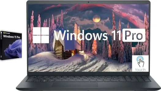 Dell Inspiron Touchscreen Laptop, 15.6" Business & Student Laptop Computer, Windows 11 Pro Laptop 32GB RAM 1TB SSD, Intel i5-1155G7 Processor, Full HD IPS Display, Numeric Keypad, HDMI, Carbon Black