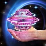 KTHYOK UFO Magic Flying Ball Toy, Light Up the Universe Ball 360 ° Boomerang Hover Ball Galaxy Gadget Spinner, Hand Held Drone Orbit, 6-10 Years Old and Above Boys and Girls Indoor and Outdoor Toys