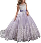 Wde Princess Lilac Long Girls Pagea