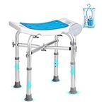 VEVOR Shower Chair, Adjustable Heig