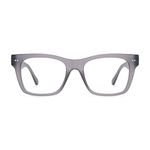 LOOK OPTIC Cosmo Reader - Stylish, Unisex, High Optical Quality Readers - Comfortable, Scratch Resistant Reading Glasses 1.50, Grey