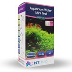 NT Labs Aquarium Water Mini Test (3 Key Parameters - pH, Nitrite and Ammonia), Maintain Excellent Water Quality, Accurate Results, Liquid Drop Tests