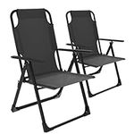 UDPATIO Outdoor Dining Chairs Set o