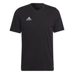 adidas HC0448 ENT22 TEE T-Shirt Men's Black Size MT2