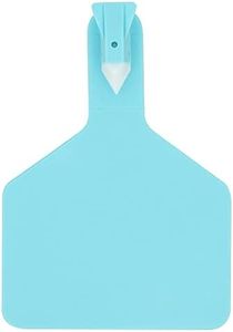 MUDUOBAN Cattle Ear Tags Z Tags One-Piece 50Pcs Balnk TPU Animal Identification Livestock Ear Tags for Cow,Goats,Dogs,Pigs,Sheep,Large Size