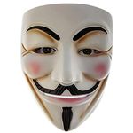 Gmasking 2019 V for Guy Fawkes Anonymous Mask Full Size Exclusive Halloween Props