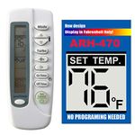 Replacement for SAMSUNG Air Conditioner Remote Control ARH-470 DB93-05083P works for AQV09NSD AQV09NSDKCV AQV12NSD AQV18NSD AQV18NSDKCV AQV24NSD AQV24NSDKCV XV6729