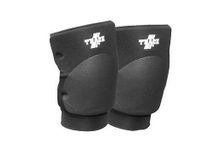 Trace Knee Pads in Black for Professional Wrestling Gear Attire or Training Wear (Large)