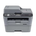 Brother MFC L2701DW WiFi Auto Duplex Laser Printer with 30 PPM Print Speed, Multifunction Print Scan Copy Fax, Automatic Document Feeder, 2 in 1 ID Copy Button, 2-line LCD Display, 250 Sheets Tray