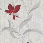 Erismann Fleur Wallpaper Red (9730-06)