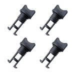 4Pcs Nylon Kayak Drain Plug Kit Replacement Nylon Boat Drain Plugs Kit Durable Kayak Scupper Plugs Thread Drain Stopper for Kayak Dinghy Canoe Boat