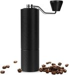 TIMEMORE Manual Coffee Grinder, Stainless Steel Conical Burr Coffee Grinder Manual, Capacity 30g Hand Coffee Grinder with Adjustable Setting, Pour Over Coffee Hand Grinder - Chestnut C3 max, Black