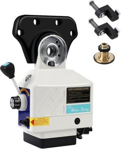 Power Feed X-Axis for Milling Machine 450 in-lb Torque, 0-200RPM Table Milling Machine Power Feed 110V,for Bridgeport and Some Knee Type Mills with a 5/8" Diameter Shaft on the End