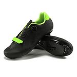 Santic Mens Cycling Shoes Riding Shoes with Compatible Cleat Peloton Perfect for Indoor Road Racing Bikes