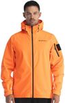 Baerskin Heavy-Storm Rain Jacket 2.0 – 20,000mm Waterproof Packable Rain Shell, PFAS-Free Breathable Tactical Hiking Jacket, 3-in-1 Hoodie Compatible, Men’s Outerwear