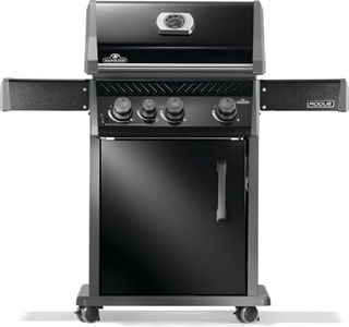 Napoleon Rogue® 425 Propane Gas Grill/BBQ with Range Side Burner, Black