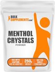 BulkSupplements.com Menthol Crystal - Natural Menthol Crystals - Menthol Crystals for Soap Making, For Shower Steamers Aromatherapy - Pure & Gluten Free, 250g (8.8 oz)