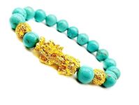 ASTROGHAR Pi Yao Pi Xui Turquoise Tibetan Charm Bracelet For Men And Women