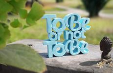 NUKKAD TALES To Be or Not to Be Blue Showpiece - Literary Charm for Your Living Room, Center Table, and Bookshelf. Ideal Birthday Gift with a Timeless Quote - Perfect Home Decor for Book Lovers.