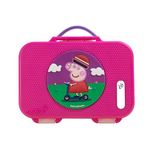 rabitat Peppa Pig MUNCHBEE Tritan Lunch Box Follow Me - 2 Years Brand Warranty | Lunch Box for Kids | Tiffin Box for Kids | Lunch Box for School