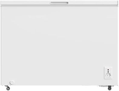 PKM GT300E Gefriertruhe/299 Liter Fassungsvermögen/41 dB/Dual Modus: Sowohl Kühlen als auch Gefrieren/Inklusive zusätzlichem Drahtkorb/4 Sterne Gefrierfach/Freistehend