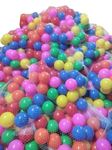 BEBE SMILE 6 CM Pack of 48 PCS from Direct Manufacturer Superior Soft Plastic Ball for Kids Pool Pit Balls for Childrens